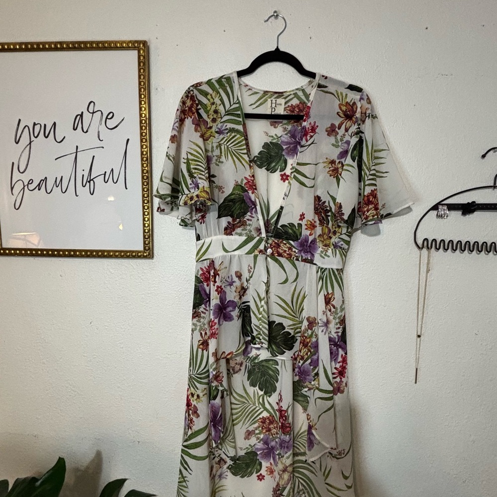 Floral Print Women's Dress